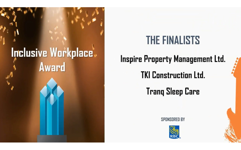 Kelowna Chambers Business Excellence Awards: 2021 Inclusive Workplace Award
