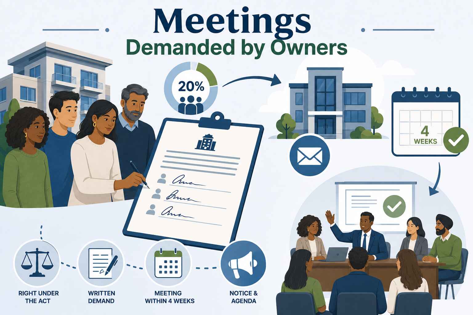 MEETINGS DEMANDED BY OWNERS